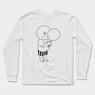 Cotton Candy Dog Long Sleeve T-Shirt